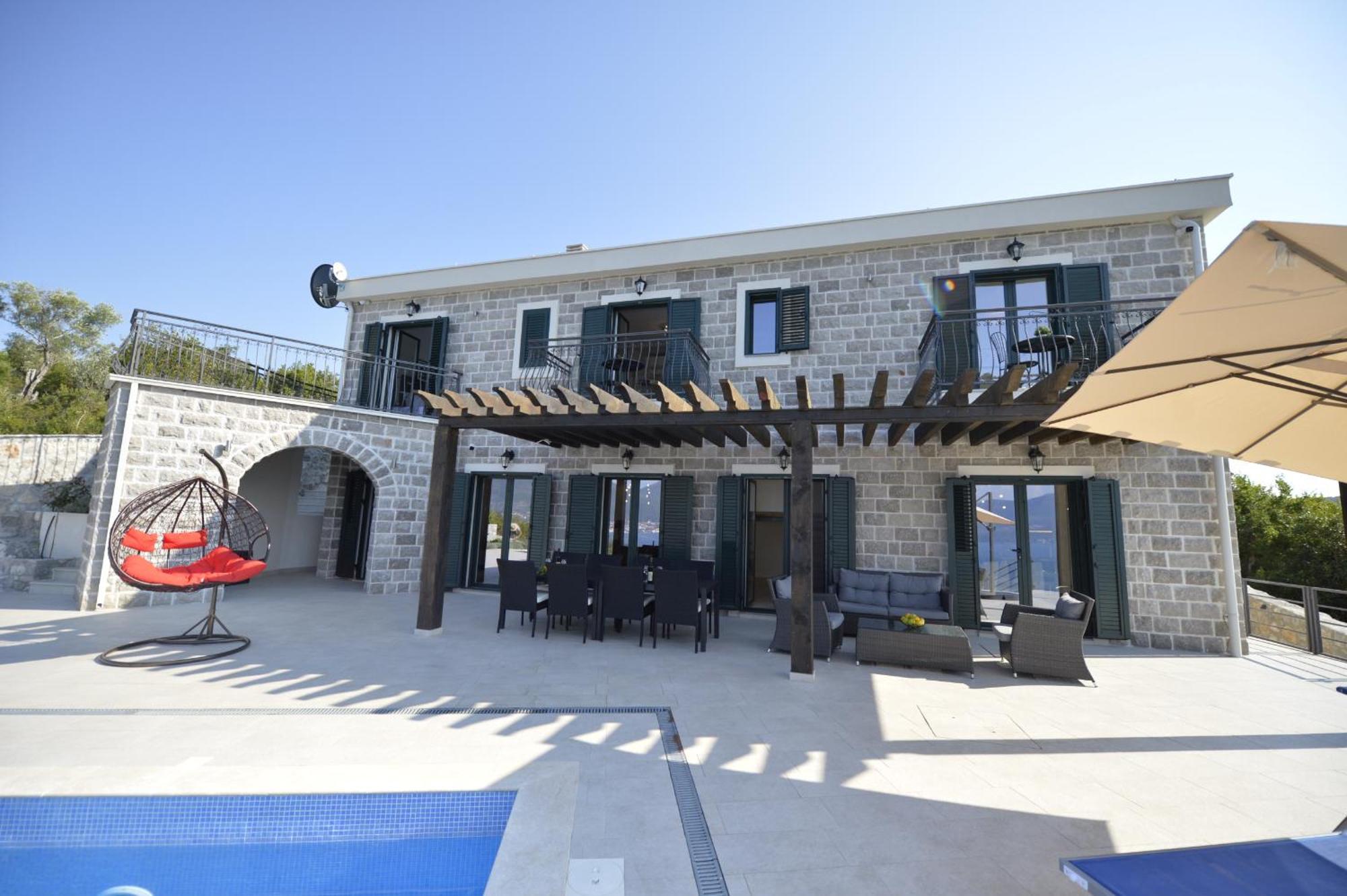 Villa Vista Azzurra Tivat Kültér fotó