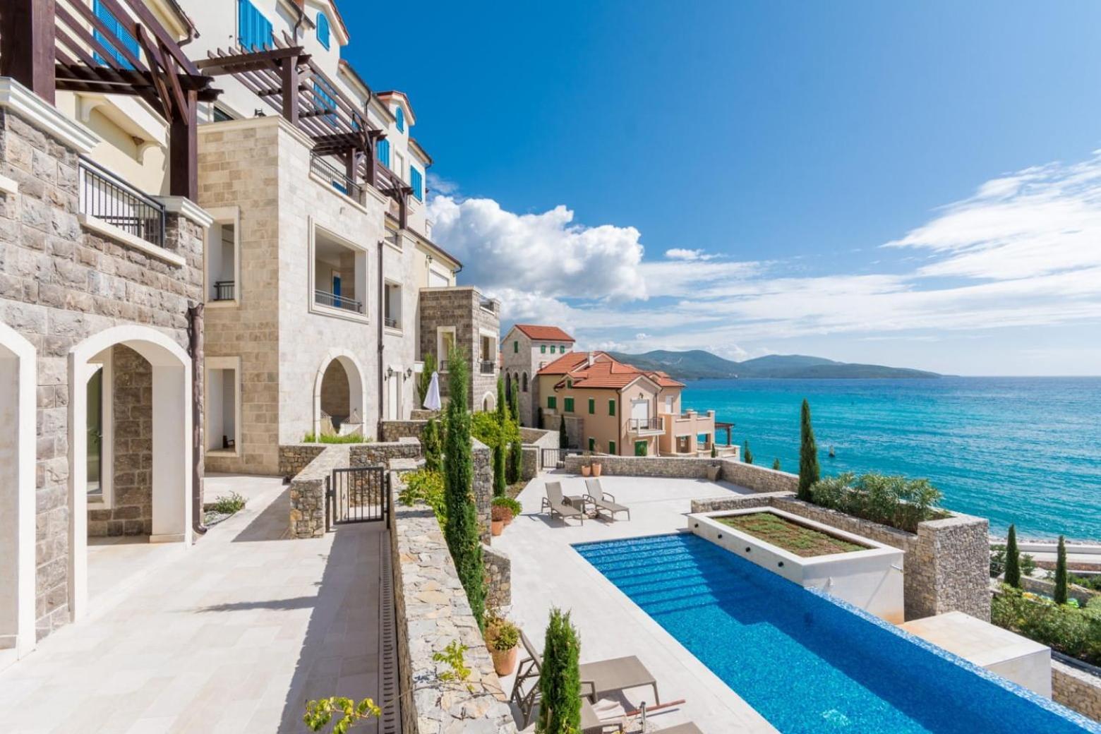 Villa Vista Azzurra Tivat Kültér fotó