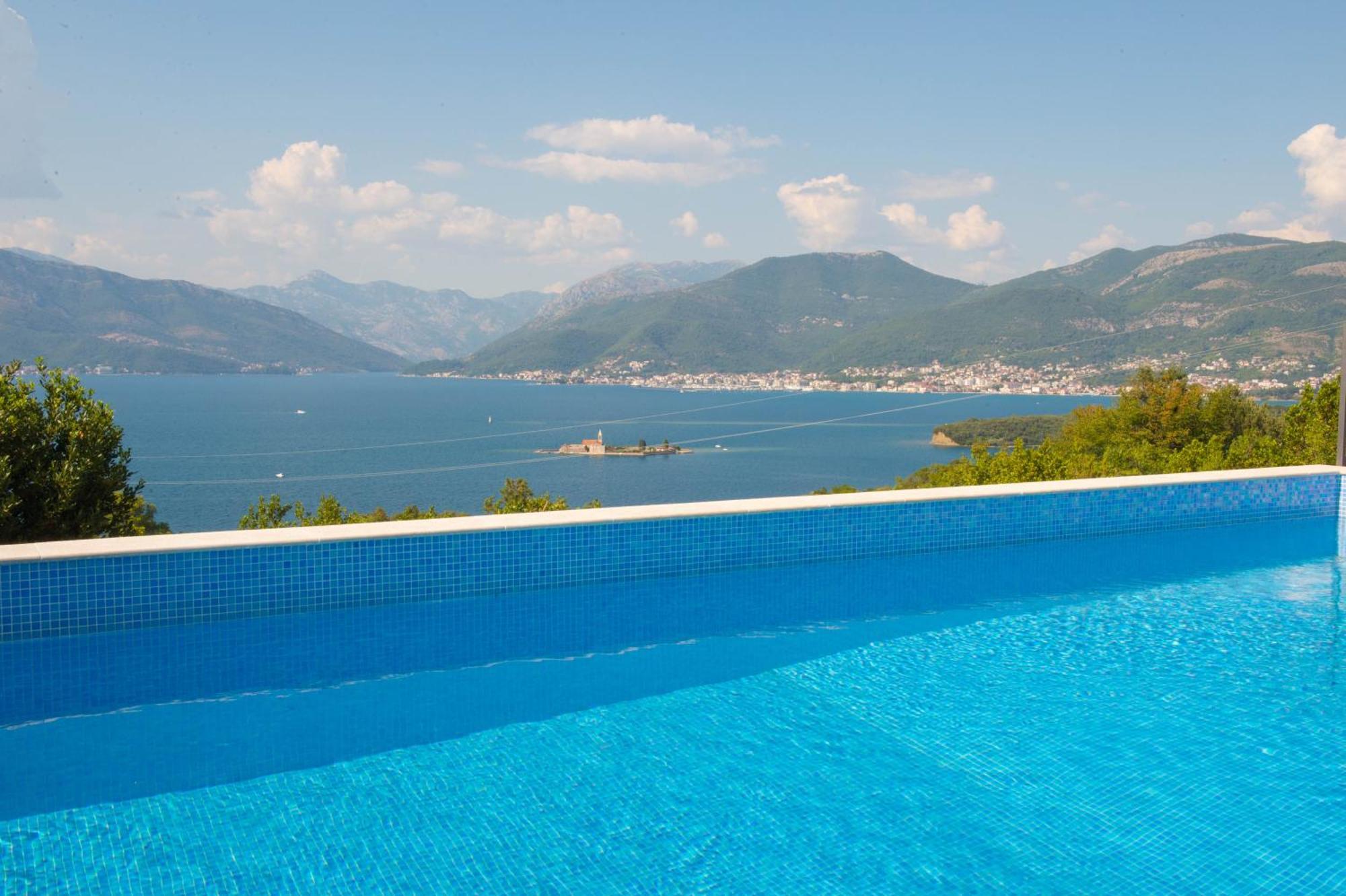 Villa Vista Azzurra Tivat Kültér fotó